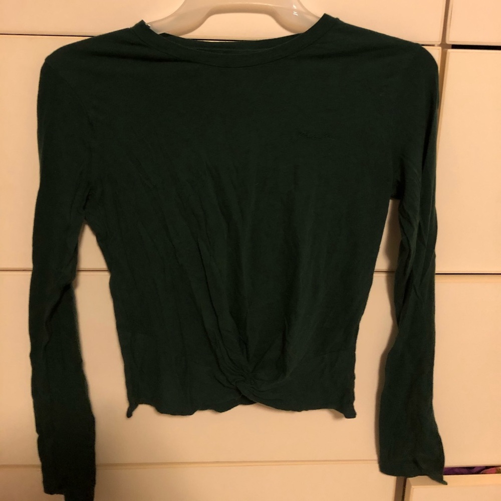 PINK twist front top